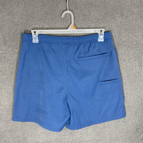 Men’s Huk Pursuit Volley Swim Shorts- Sz M Blue Drawstring Mesh Liner - Picture 2 of 8